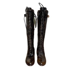 Bed Stu Della Boots Brown Leather Size 40 BRAND NEW!!